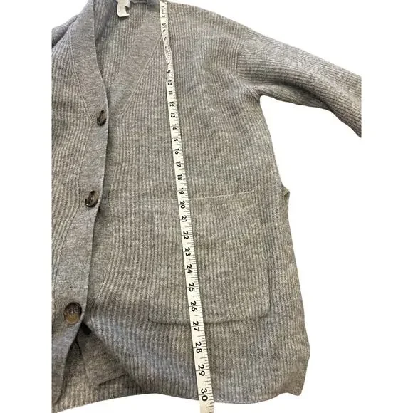 H&M angora like cozy oversized cardigan size small - Picture 6 of 8